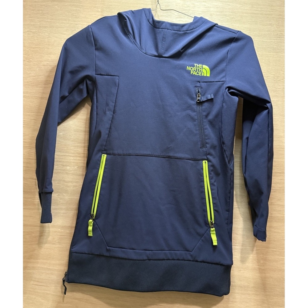 THE NORTH FACE Boy's Tekno Pullover Hoodie  Cosmic Blue Size Small